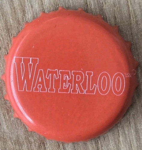 Capsule bière waterloo - bière, rouge