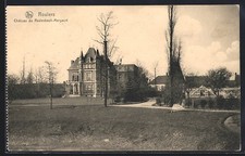 Old postcard Roeselare, Het Kastel Rodenbach-Mergaert 1915 