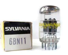 Tube 6BN11 SYLVANIA NOS NIB new 1 piece in box