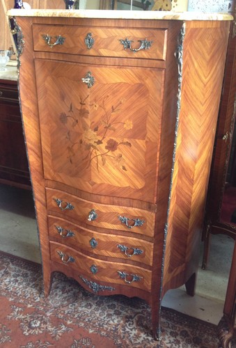 Secretaire marquete bois - secretaire, de