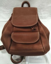 Leather Backpack Model BRN LE SAC DU BERGER