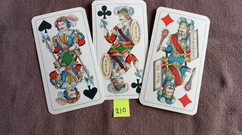 Ancien jeu de cartes - ,