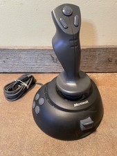 Microsoft SideWinder joystick computer video game