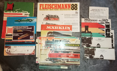 Lot catalogues hornby - ho,