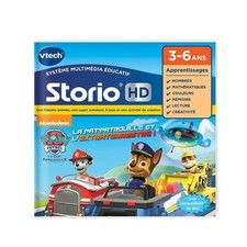 VTECH - Jeu Éducatif Storio - Pat' Patrouille