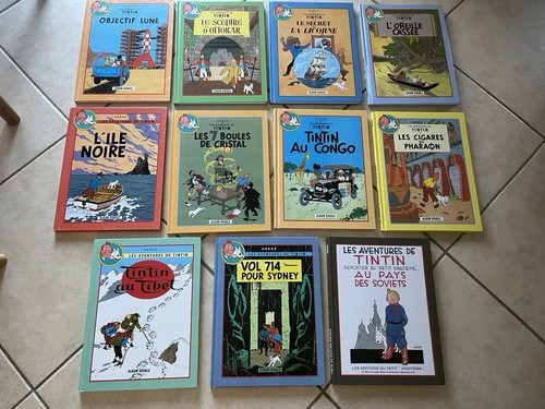 Lot tintin double - lot, bd