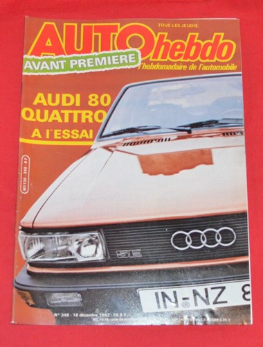 Auto hebdo 348 - hebdo, n°