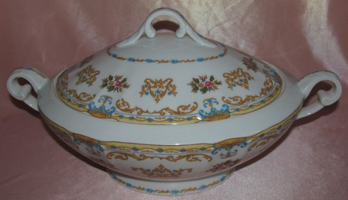 Soupière ovale porcelaine
