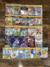 Lot of 26 Geronimo Stilton books TPB Scholastic, Thea, Mouseford, Spacemice...