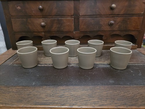 Lot petits pots en - 9,
