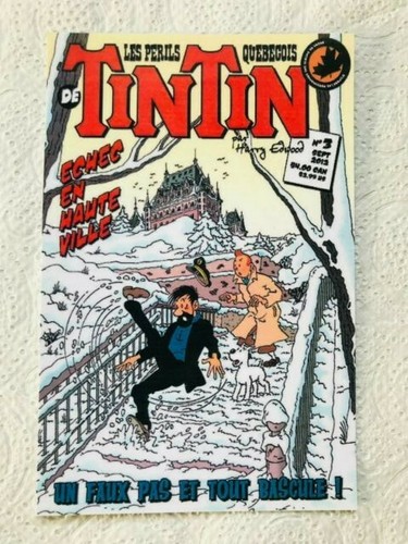 Carte postale 15x10 tintin - carte,