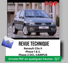 REVUE TECHNIQUE AUTOMOBILE- CLIO 2 - Phase 1 et 2 . Phase 2 dci -campus FR. PDF