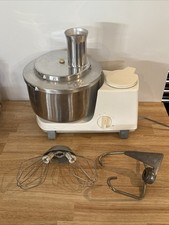 Vintage Bosch Mixer UM3 Mixer Dough Hook, Whisk Stainless Steel Bowl!