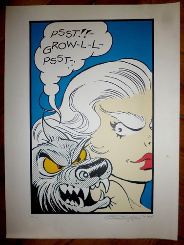 Capp original screen print - screen,