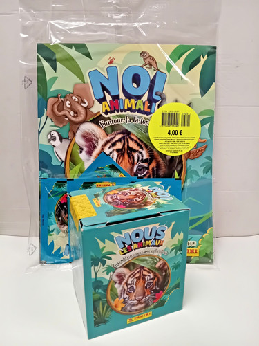 Album figurines nous animaux - nous,