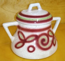 Rare sucrier en faïence