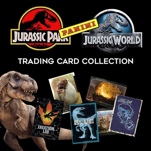Cartes panini jurassic park - cartes,
