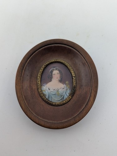 Peinture miniature signé