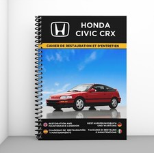 HONDA CIVIC CRX : Cahier de