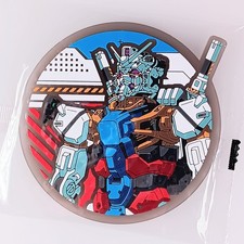 White Gundam - Mobile Suit Gundam GQuuuuuX Clear Rubber Coaster from Japan