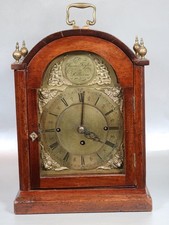 ANTIQUE style BRACKET CLOCK fusee TAYLOR, HOLBORN has the look!