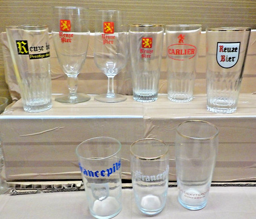 Verre ancien biere - verre,