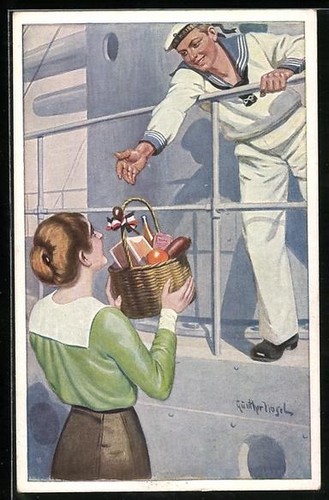 Carte postale artiste - postale, d'artiste