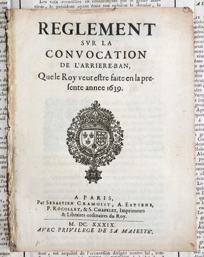 Louis xiii convocation du - xiii, –