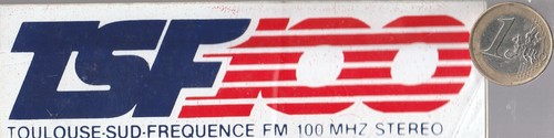 Sticker radio tsf 100 - tsf,