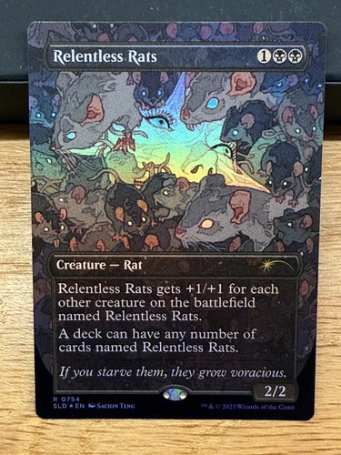 Mtg secret lair relentless - mtg,