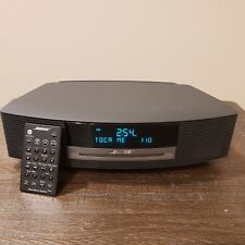 Bose Wave Music System AM/FM CD Player Clock Radio+ Remote AWRCC1 Mint Black
