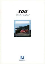 Catalogue Brochure Peugeot 306 Cabriolet 12/2001 Belgique en français