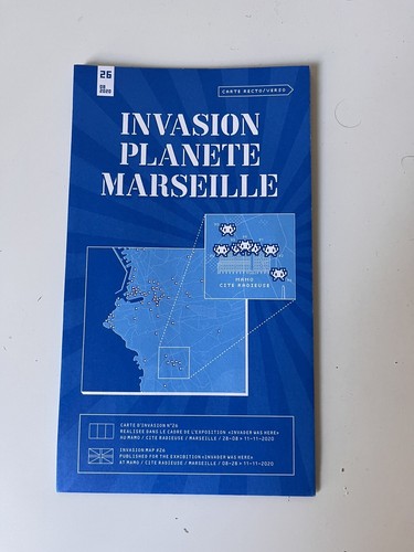 Invader carte invasion - invader,