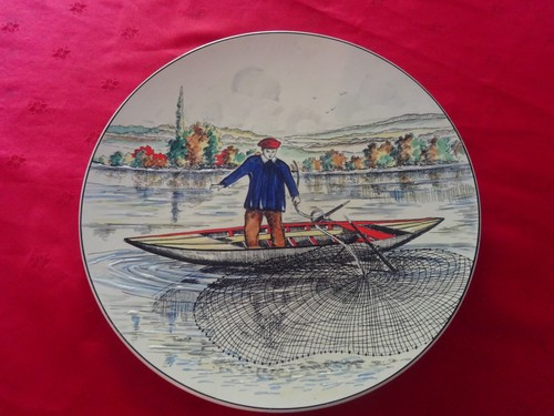 Grand plat emaux - plat, de
