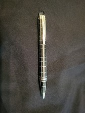 Montblanc Starwalker Check Pattern Rubber and Steel Rollerball Pen