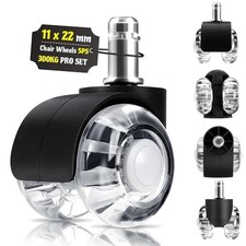 Roulette Chaise Bureau 11x22mm