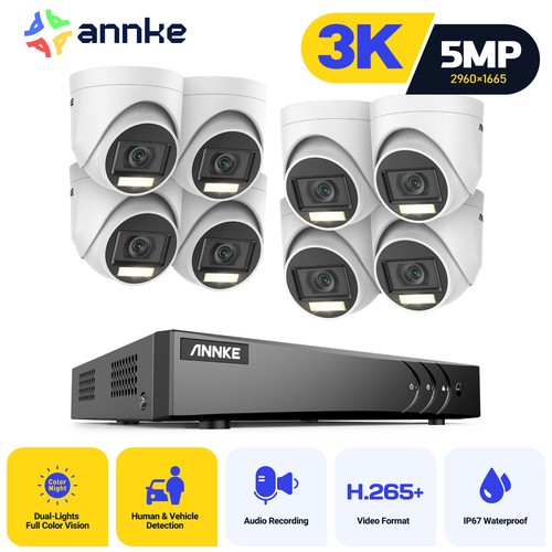 Annke 8ch dvr 5mp - 8ch,