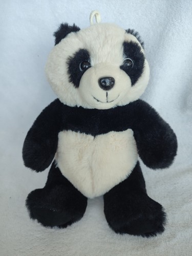 Doudou peluche panda noir - doudou,