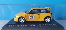SEAT IBIZA GTi EVO2 Rallye Montecarlo 1999 Gardemeister #24 Socle modifié