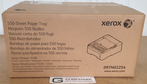 Bac alimentation xerox - d’alimentation,