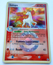 pokemon card galopa 13/112 reverse holo 2004 EX Fire Red & Green Leaves Logo