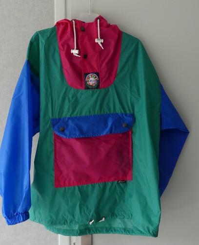 Kway vintage 1985 tricolore - kway,