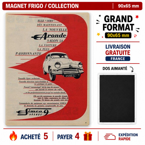 Magnet frigo simca aronde - simca,