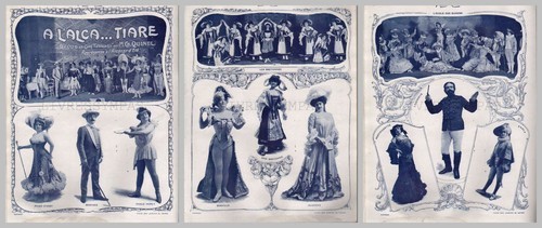 1903 1904 revue alca tiare - 1904, l'alca...tiare