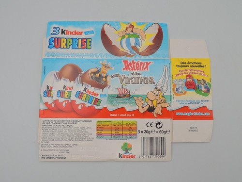 Kinder surprise boite vide - kinder,