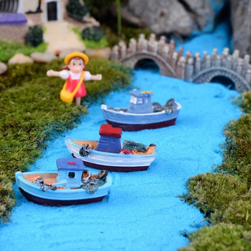 Miniature boat modèle pêche - miniature-boat,