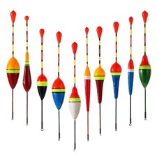 Lot de 10 flotteurs de pêche