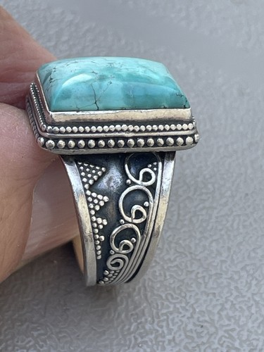 Bague chevalière style - , navajo