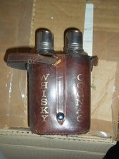 coffret cuir cognac whisky