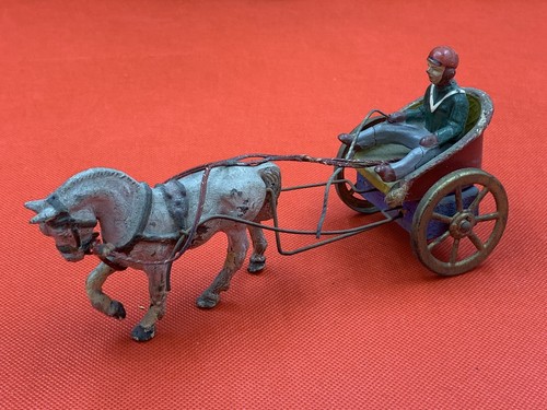 Jouet ancien attelage - , en